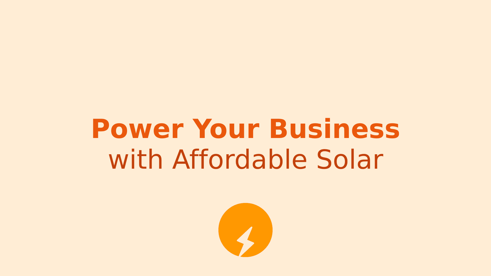 Harness the Sun: Power Your Business with Affordable Solar Panels