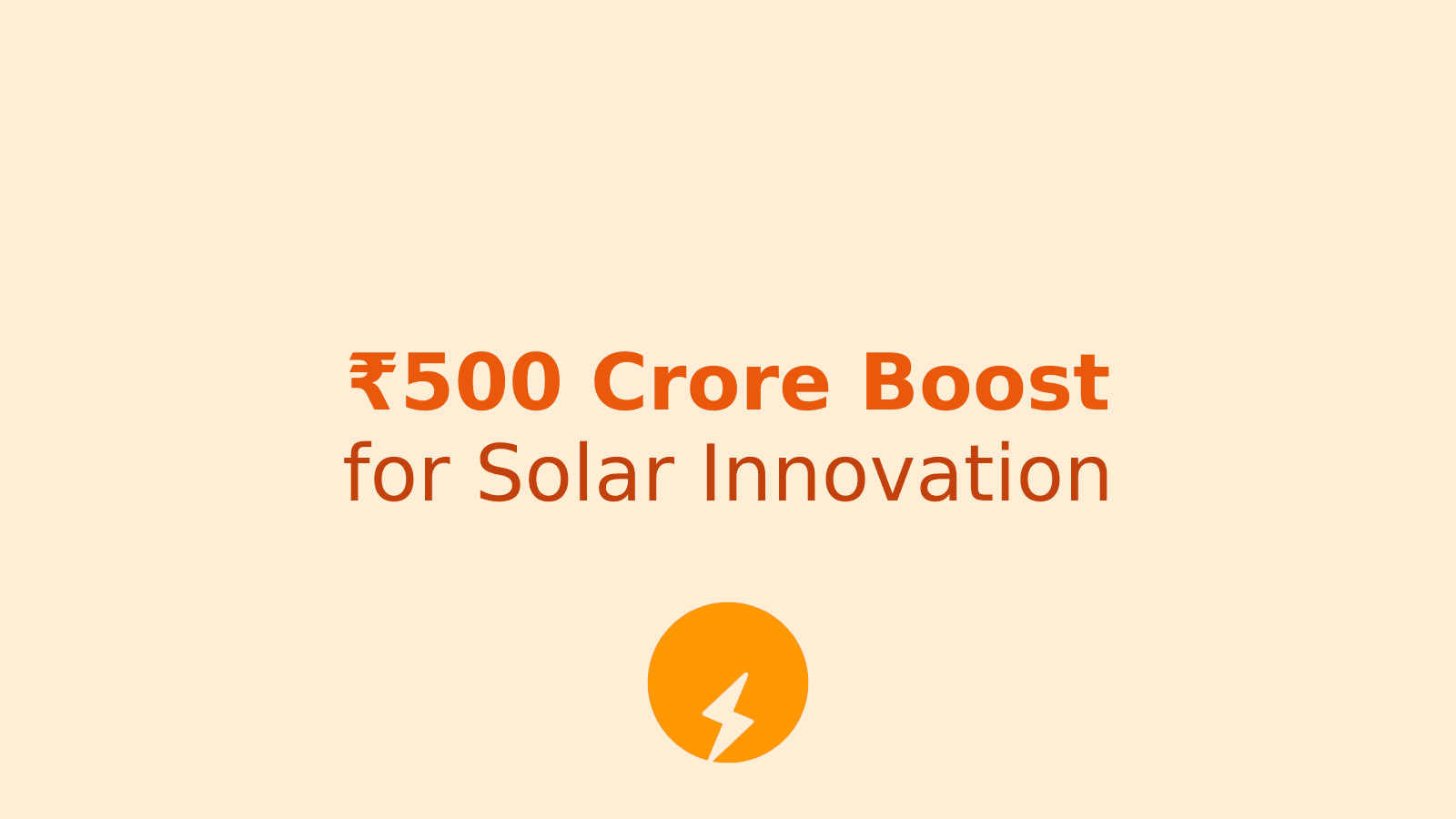 Powering Up Your Home: Government's ₹500 Crore Boost for Cool Rooftop Solar Ideas