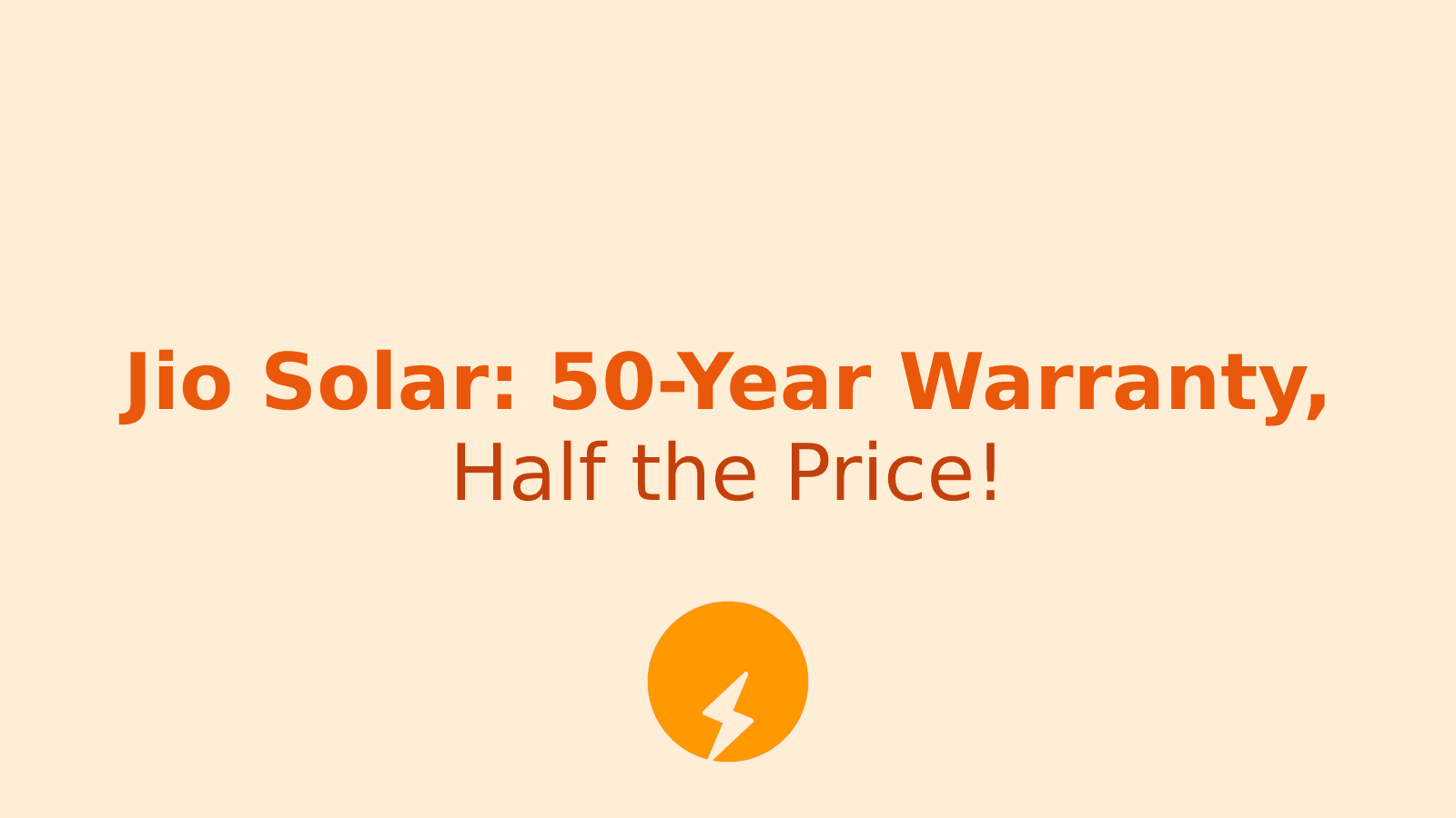 Jio Solar Panel: The Game-Changer in India's Solar Industry