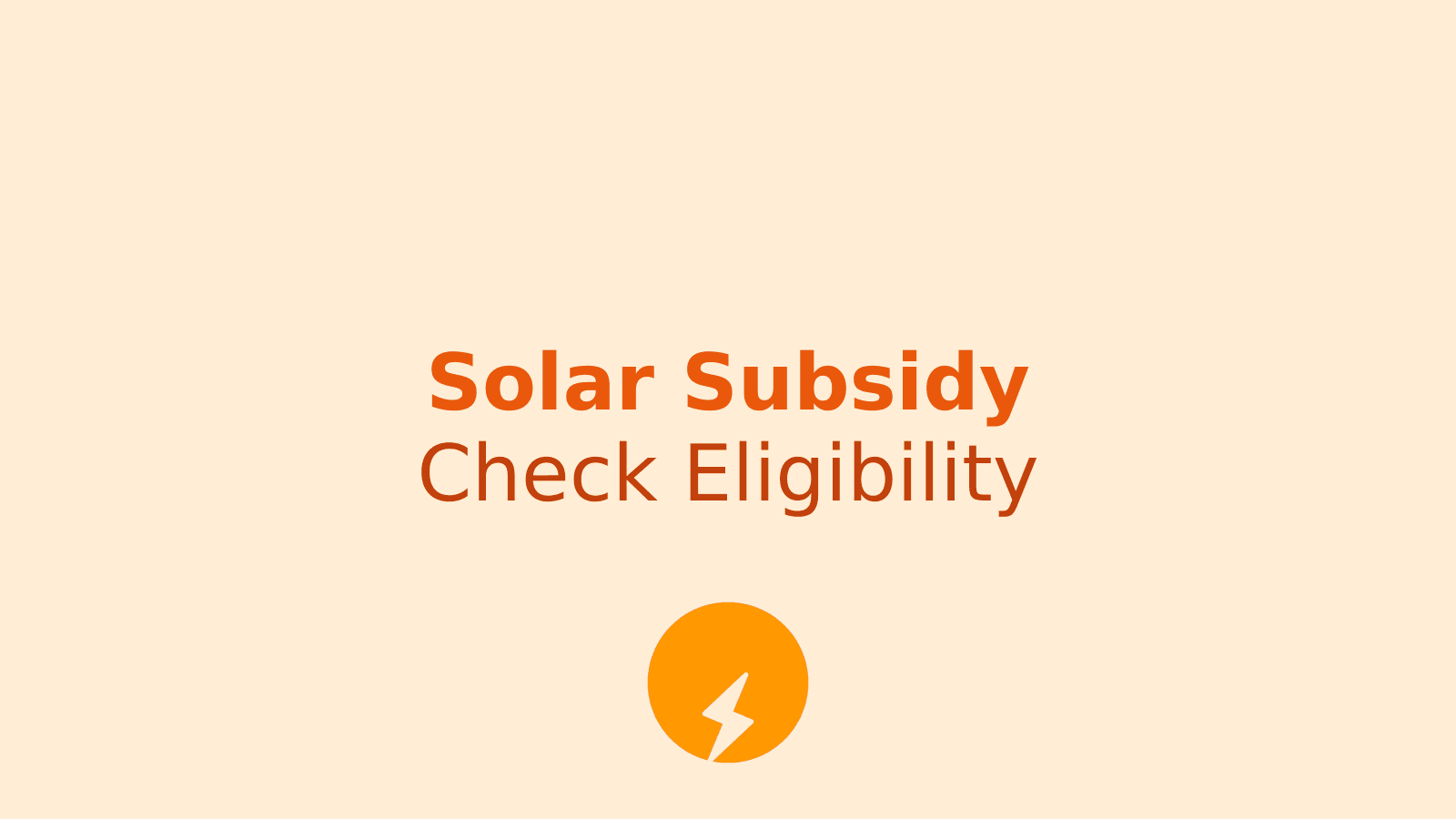 Rooftop Solar Subsidy: Eligibility, Costs and Application Steps for Homes
